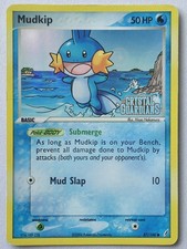 Pokémon TCG- Mudkip 57/100 Reverse Holo- 2006 EX Crystal Guardians Stamped picture