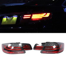 Tail Lights Rear Lamp LED Smoke For BMW 3-Series M3 E92 Coupe LCI 2008-13 picture