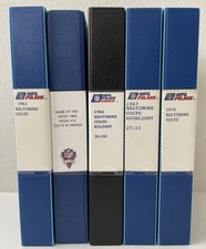 NFL Films VHS 60s 70s Baltimore Colts Vintage Highlight Video Lot 1961-1976 picture
