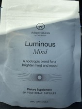 Adapt Naturals By Chris Kresser Luminous Mind Authentic 60 Vegetarian Capsules picture