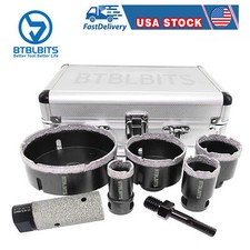Diamond Hole Saw Kit Core Drill Bit Set for Porcelain Tile Marble Ceramic Quartz picture