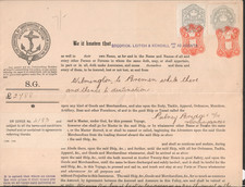 1908 SS PUTNEY BRIDGE Steam Ship Insurance Policy to Bremen Document picture