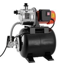 Uimoso 1HP Stainless Steel Shallow Well Jet Pump with Pressure Tank, 1000 GPH picture