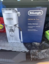 DeLonghi Dedica Duo Espresso and Cold Brew Machine with Milk Frother for picture