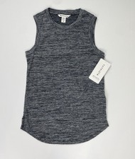 NWT Athleta Women's Breezy Tank Top Flint Heather XXS picture