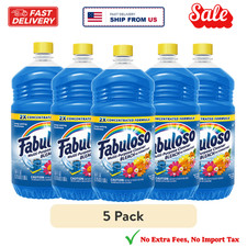 5 Pack Fabuloso 2X Tropical Spring Multi Surface Cleaner 56 Fl Oz picture