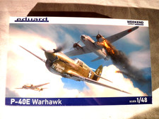 1/48 Eduard USAAF AVG Curtiss P 40E Markings 4/4 Versions Weekend Ed # 84207 picture