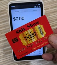 Funny Fake Bankcard (SHO it SHOW Card) 8 Pack picture