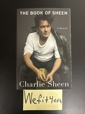 CHARLIE SHEEN THE BOOK OF SHEEN SIGNED AUTOGRAPHED HARDCOVER 1ST EDITION picture