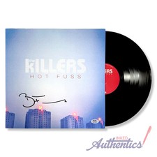 Brandon Flowers Signed Autographed Vinyl LP “Hot Fuss” PSA/DNA Authenticated picture