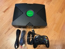 Original Xbox Console, Controller, Cables - Recapped, Serviced, Cleaned & Tested picture