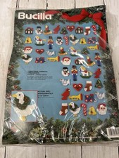 Bucilla Plastic Canvas Kit Ornaments 2.5