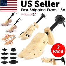 2-Way Wooden Adjustable Shoe Stretcher Expander Men Women Boot Size US 5-13 NEW picture