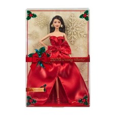 2026 HOLIDAY Asian Dark Brown Hair Barbie MNRFB with Shipper JJX73 IN STOCK NOW picture
