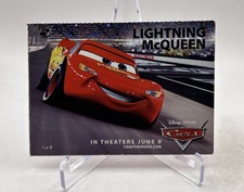 2006 Disney Cars Lightning McQueen Promo Rookie Card RC 1st Appearance  picture