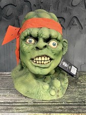 Toxic Crusaders Toxie Mask Trick Or Treat Studios Halloween Horror Troma Prop picture