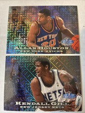 1997-98 FLAIR SHOWCASE SEC 2 ROW 0 LOT 2, ALAN HOUSTON/2000, KENDALL GILL /2000 picture