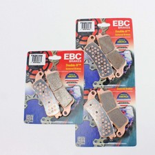 EBC Sintered Brake Pad Set - 3 Pair for Front & Rear FA261HHx3 picture
