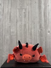 JAZWARES Squishmallows Stackable Salami The Red Dragon Plush Toy 12” Halloween picture