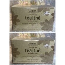 2x Aveda Comforting Herbal Tea Caffeine-Free Organic 20 Sachets Bags SEALED Free picture