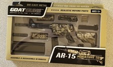 Goat Guns Desert Storm AR-15  Rare Die Cast Retired Model picture