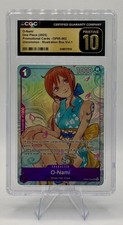2025 One Piece O-Nami OP05-062 Illustration Box Vol 1 CGC Pristine 10 UC picture