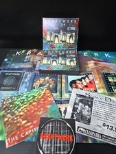 Kraftwerk Capitol Years 3 Cd Set Slipcover/Poster/Book/Sticker/Order COMPLETE EX picture