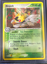 Pokémon Company Ninjask Holo Rare 13/107 EX Deoxys English 2005 70 HP picture