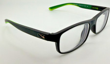 Nike eyeglasses frames only NIKE7090 010 black/green full rim 53-17-140 picture