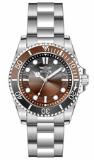 50939 - INVICTA Pro Diver Men 43mm Stainless Steel Steel Brown+Grey+Gradient picture