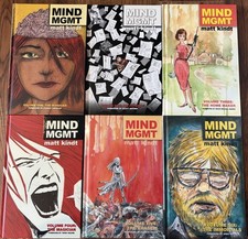 Mind MGMT Volumes 1 - 6 by Matt Kindt (Complete Hardcover Set) Dark Horse Lot picture