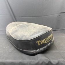 Vintage Triumph Leather Seat Great Condition #0363 picture