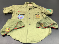 BOY SCOUT Vintage BSA  Official uniform Shirt And 2 Hats Schenectady New York picture