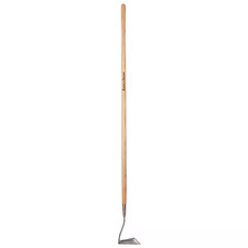 English Garden 63 In. Wood Handle Stainless Steel 3-Edge Garden Hoe picture