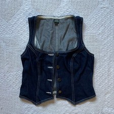 Wild Fable Women's Navy and Blue Gilet picture