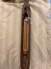 Antique 17” Industrial Fly Shuttle Original Pirn Threading Eye Vintage Textile picture