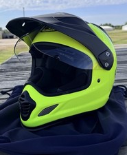Arai XD-4. Medium. Fluorescent Yellow. PERFECT CONDITION  BEST OFFER picture