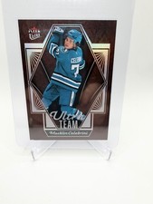 2024-25 Fleer Ultra Rookie Ultra Team Red Macklin Celebrini 97/99 READ-Condition picture