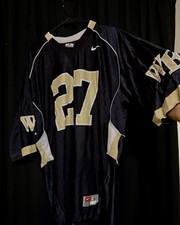 Rare Vintage 2007 Nike Wake Forest #27 ACC Rookie of Year football Jersey size L picture