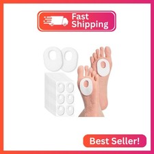 Dr. JK- Felt Callus Pads, 60 pcs, White Oval Callus Cushions for Feet picture