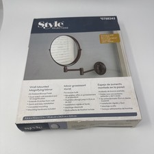 Mirror . Giagni MM101-ORB Bronze Zinc Magnifying Wall-Mounted Vanity Mirror picture
