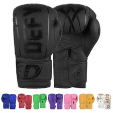 DEFY® Synthetic Leather Boxing Glove Thai Training Punching Bag Sparring Gloves  picture