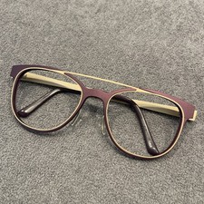 Prodesign Denmark 8903 Horn Rim Lightweight 3921 Gold Plum Eyeglasses FRAME ONLY picture