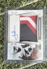 2023 Leaf Trinity-Patch Auto Jalen Cropper #PA-JC2 White Silver /99(AU, MEM, RC) picture
