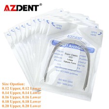 AZDENT Dental Orthodontic Niti Arch Wire Super Elastic Natural Nature Form Round picture