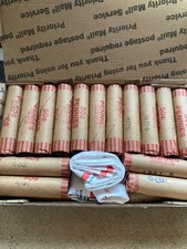 1957-D LINCOLN WHEAT CENT PENNY 30 ROLLS (1,500 coins)  nice condition picture