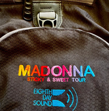 MADONNA BACK PACK STICKY & SWEET TOUR CREW PROMO BAG SWAG GIFT HIGH SIERRA MINT picture