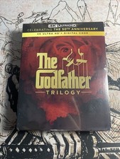 The Godfather Trilogy (50th Anniversary) New 4K UHD Blu-Ray Box Set - Read Desc picture