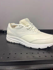 Brooks Men's White Low Top Lace-Up Athletic Sneaker Shoes DNA Cushioning picture