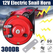 300DB 12V Waterproof Red Electric Snail Horn for Truck Motorcycle Boat picture